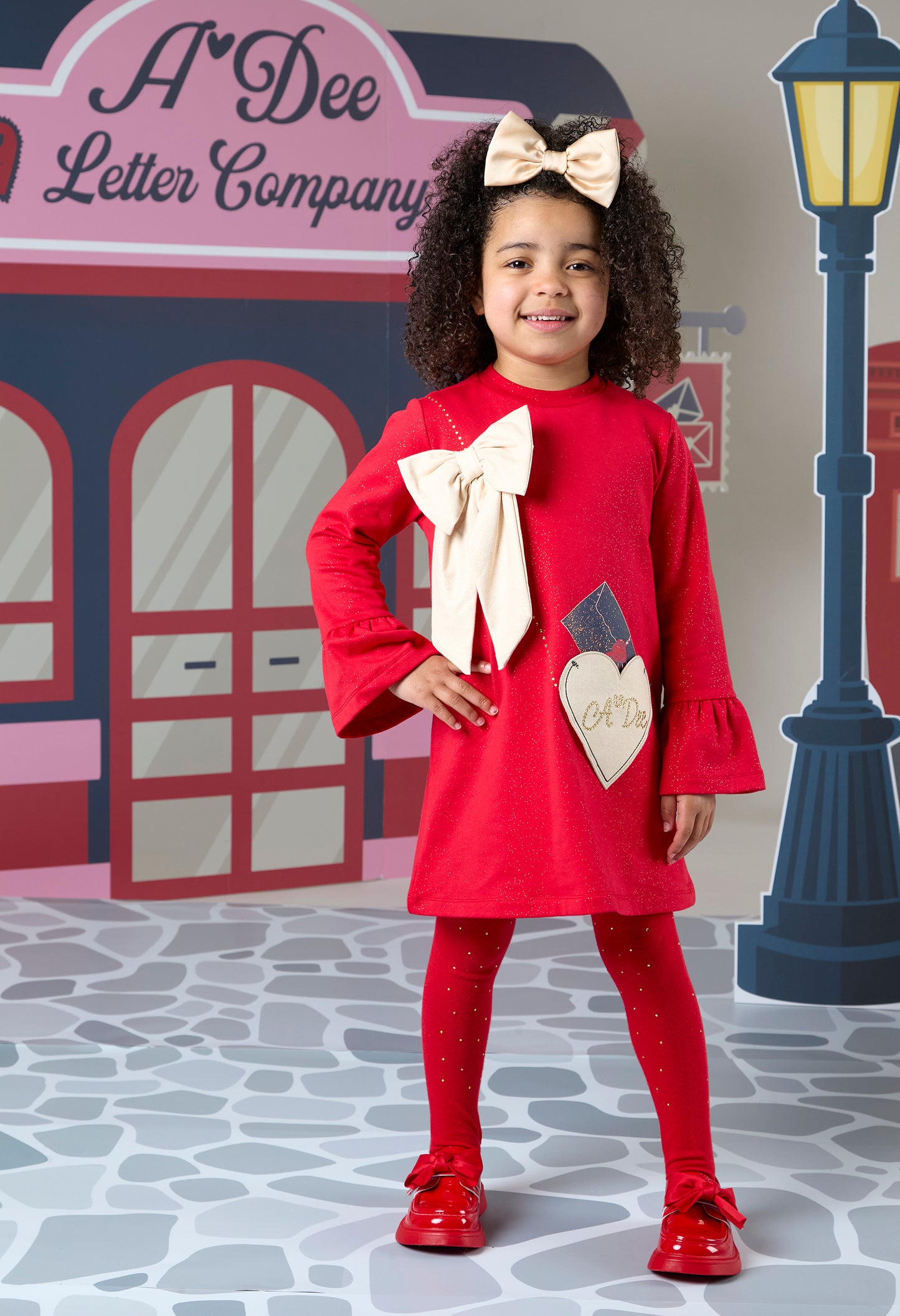 A'Dee Red Heart Dress