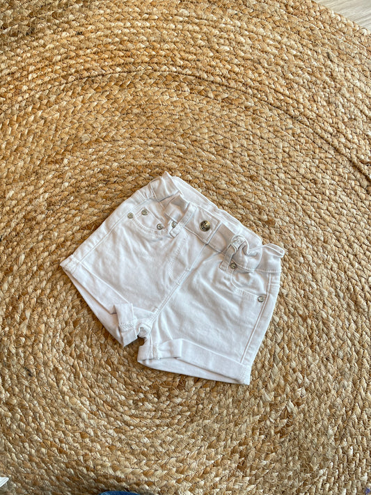 Witte short y-clu