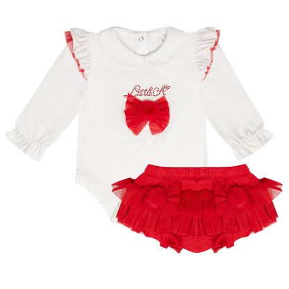 Little A Set Red Pompom