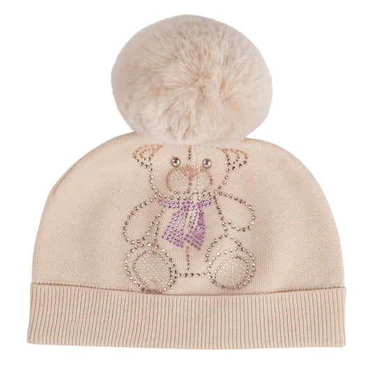 A'Dee Teddy Hat Beige